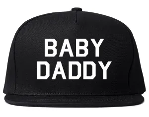 Baby Daddy Funny Fathers Day Mens Snapback Hat