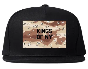 Desert Camo Army Snapback Hat